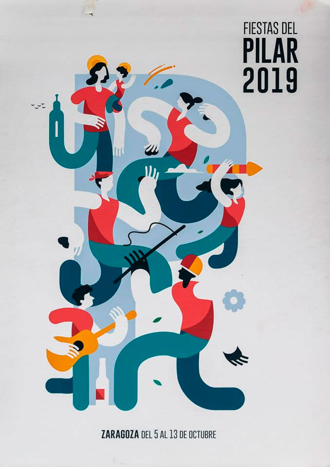cartel-fiestas-del-pilar-2019